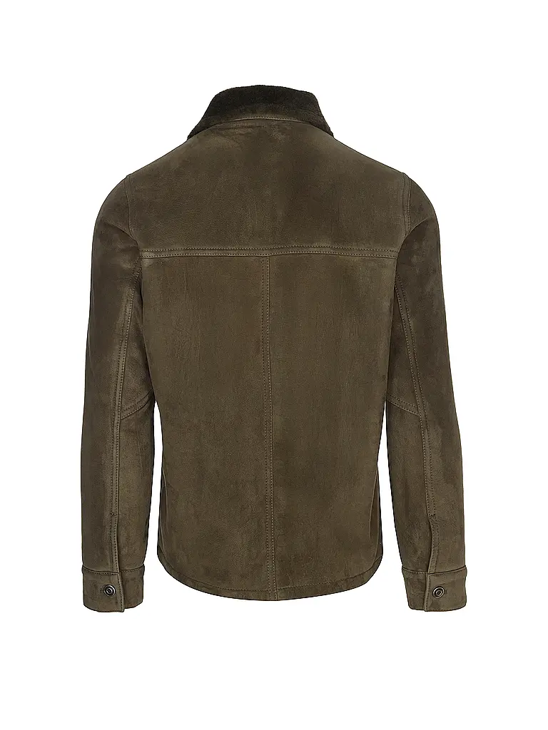 GIORGIO BRATO | Chaqueta Shearling | Oliva