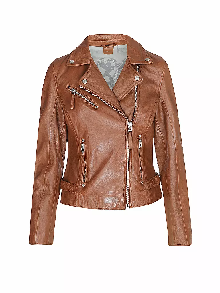 GIPSY BY MAURITIUS | Chaqueta de cuero | Marrón claro