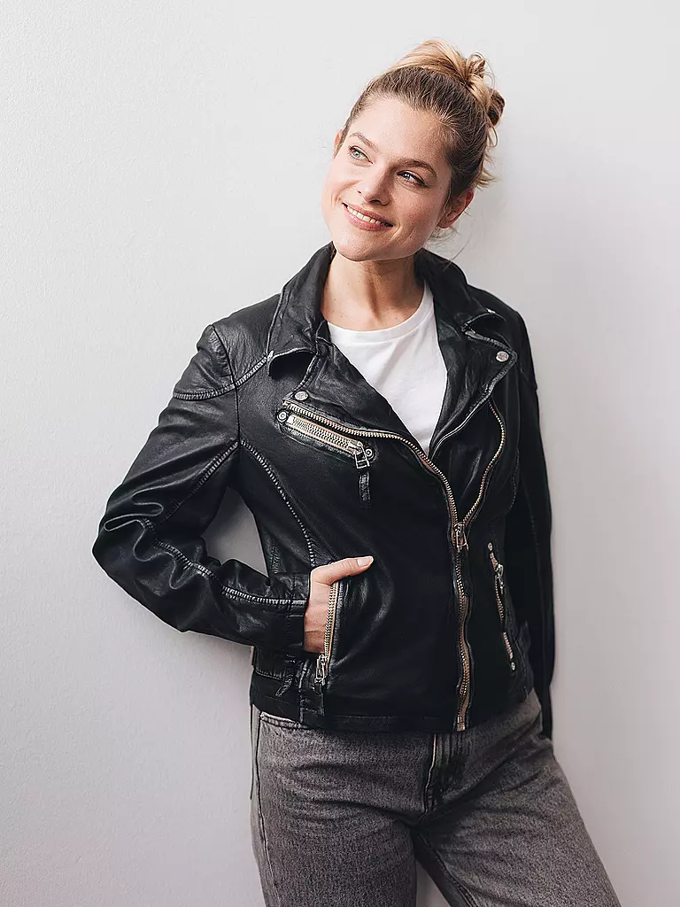 GIPSY BY MAURITIUS | Chaqueta de cuero | Negro