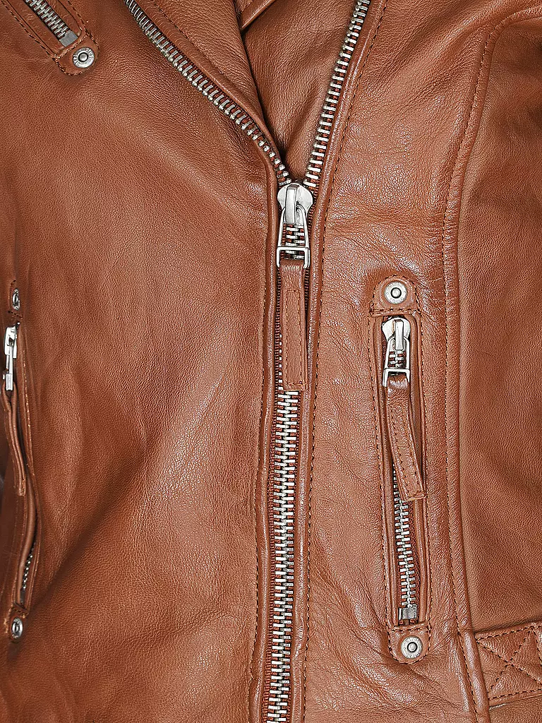 GIPSY BY MAURITIUS | Chaqueta de cuero | Marrón claro