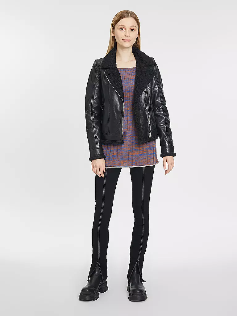 GIPSY BY MAURITIUS | Lederjacke G2WEMILA SF | Negro