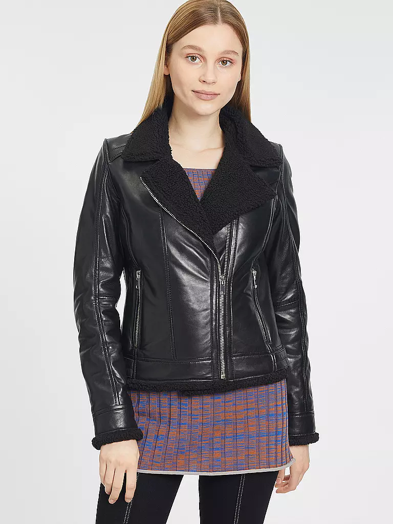 GIPSY BY MAURITIUS | Lederjacke G2WEMILA SF | Negro