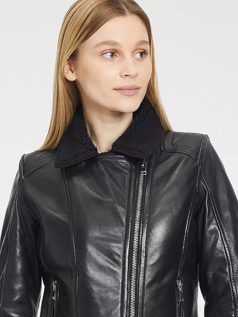 GIPSY BY MAURITIUS | Lederjacke G2WEMILA SF | Negro