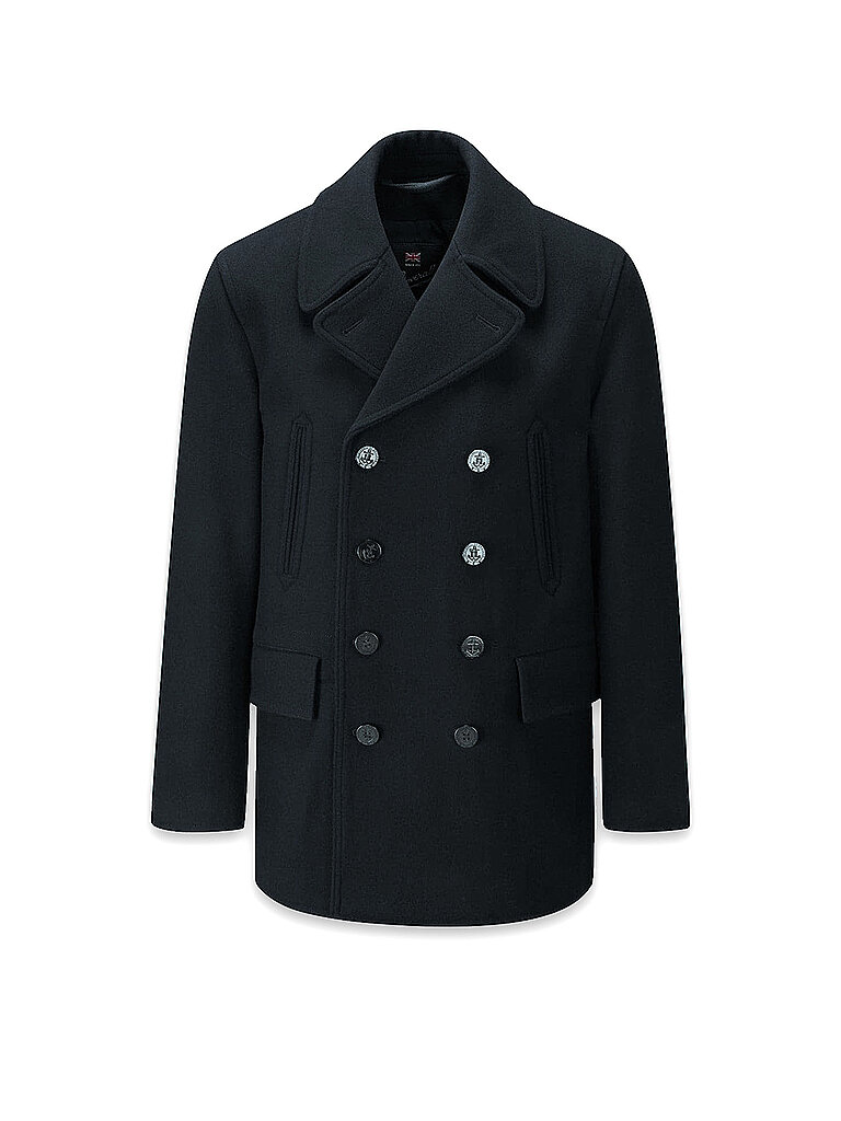 Gloverall Abrigo de lana CHURHILL azul