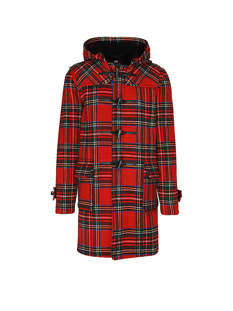 Gloverall Wollmantel MORRIS SPECIAL EDITION rojo