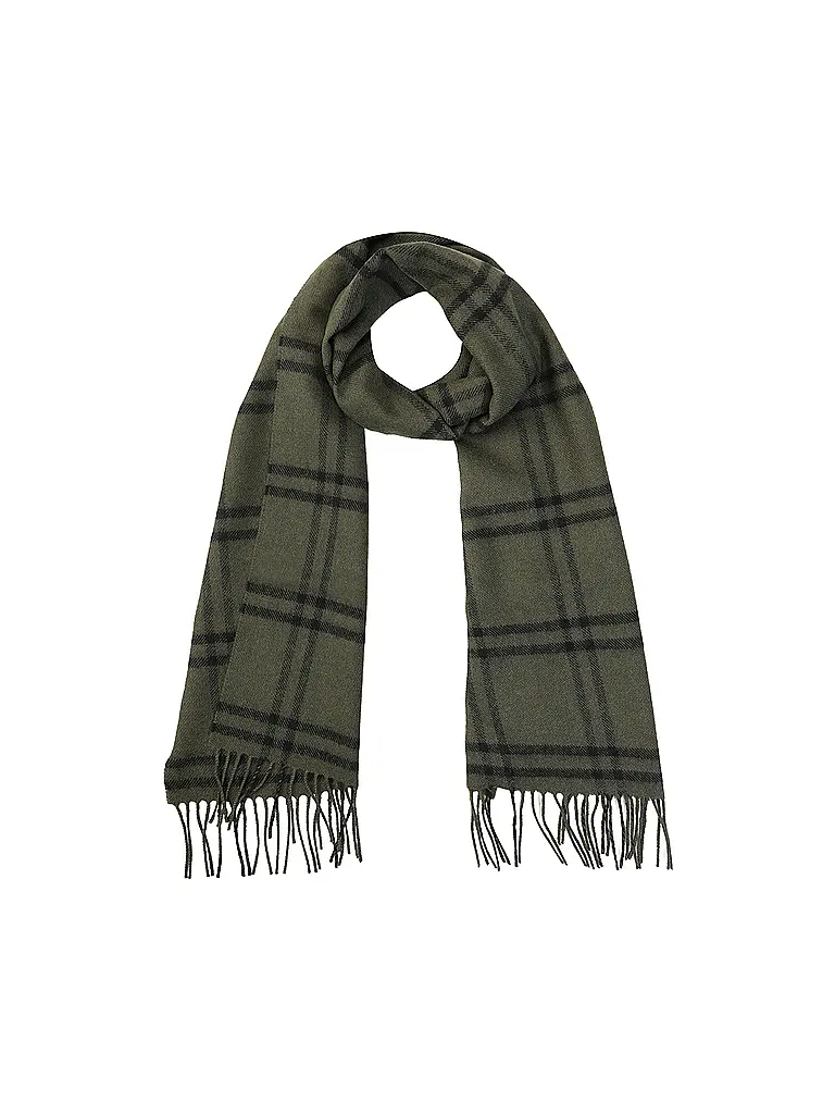 GLOVERALL | Bufanda de cachemira CAMEL THOMPSON | Oliva