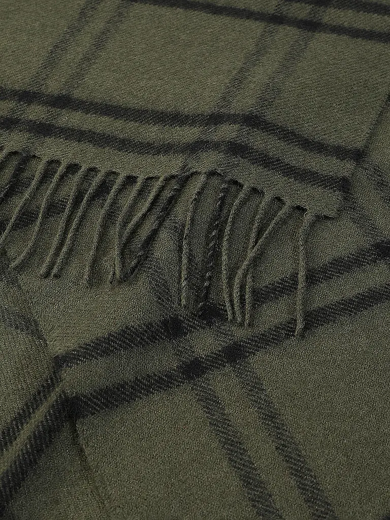 GLOVERALL | Bufanda de cachemira CAMEL THOMPSON | Oliva