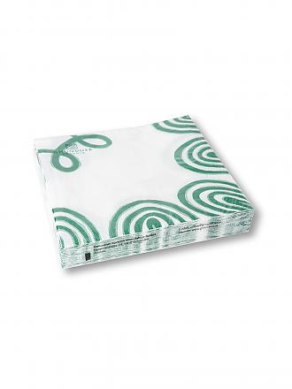 GMUNDNER KERAMIK | Servilletas de papel "Verde Flameado" 33x33cm