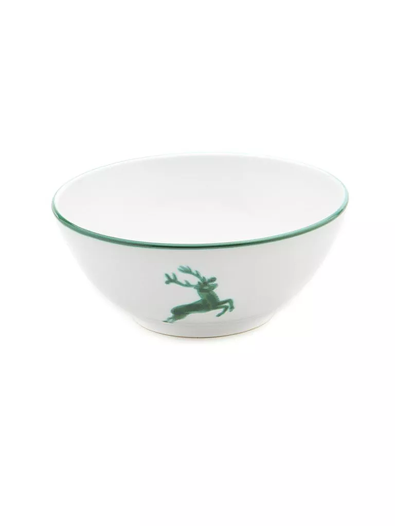 GMUNDNER KERAMIK | Cuenco redondo "Ciervo Verde" 23cm | Verde