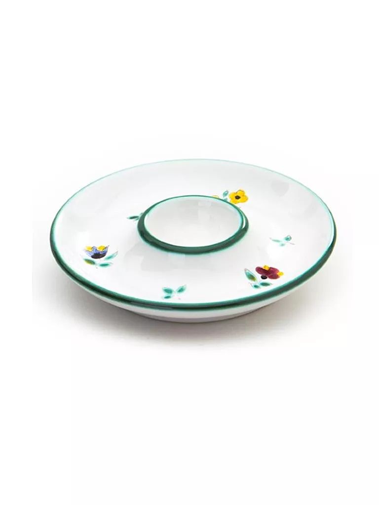 GMUNDNER KERAMIK | Huevera lisa "Streublumen" 12cm | Multicolor