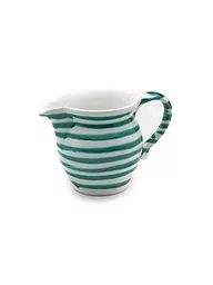 GMUNDNER KERAMIK | Jarra de leche lisa "Verde Flameado" 0,5 l | Verde