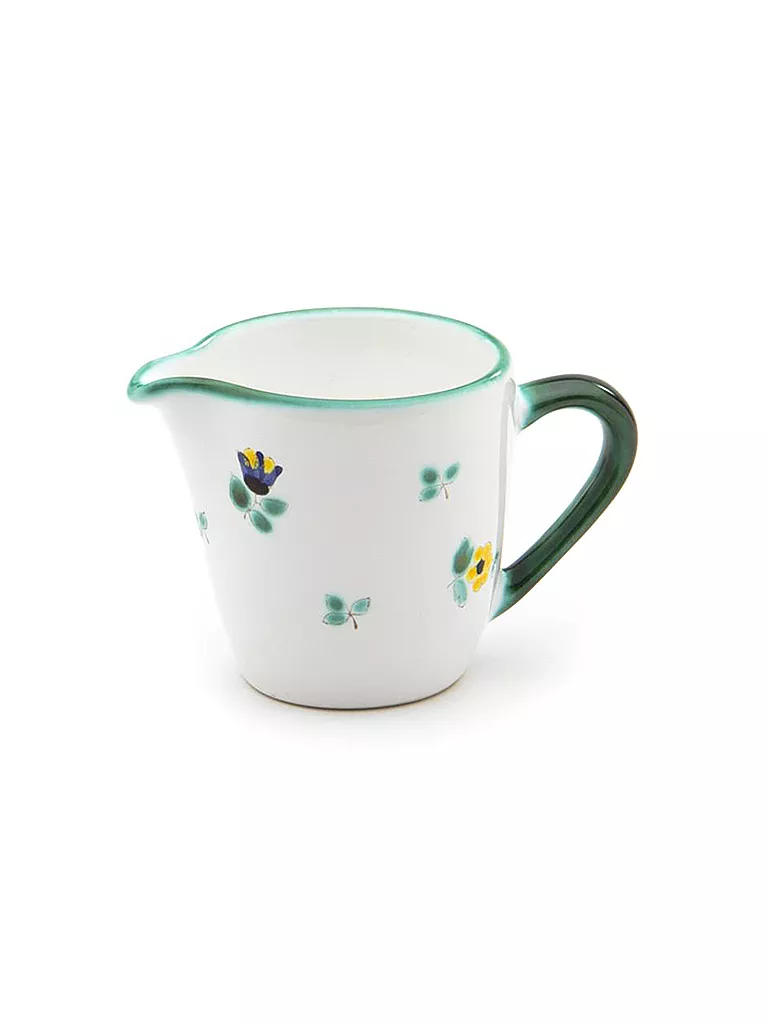 GMUNDNER KERAMIK | Jarra para leche Gourmet "Streublumen" 0,20l | Multicolor