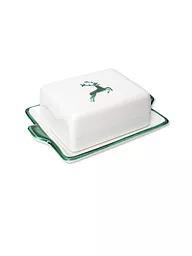 GMUNDNER KERAMIK | Mantequera "Ciervo Verde" 125g | Verde
