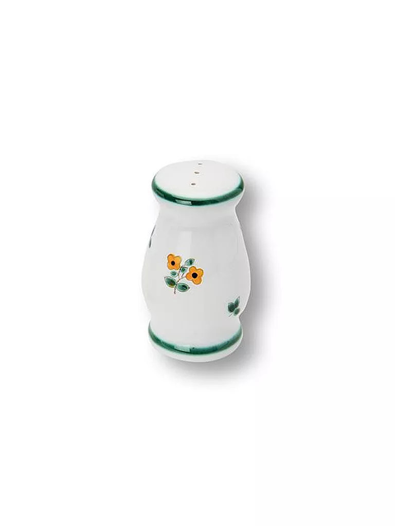 GMUNDNER KERAMIK | Pimentero abombado "Streublumen" 9cm | Multicolor