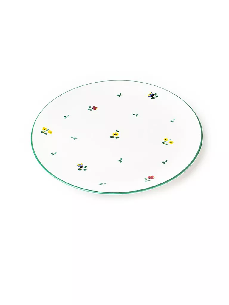 GMUNDNER KERAMIK | Plato de carne Cup "Streublumen" 25cm | Multicolor