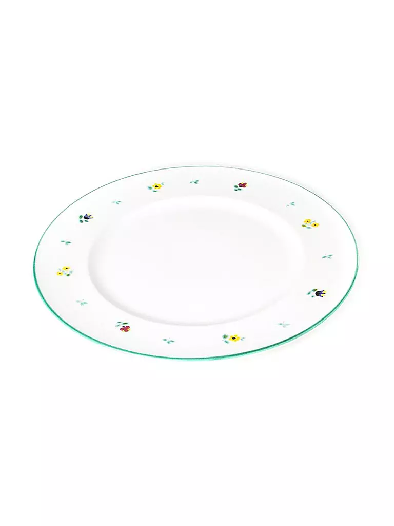 GMUNDNER KERAMIK | Plato de carne Gourmet "Streublumen" 27cm | Multicolor
