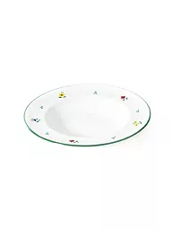 GMUNDNER KERAMIK | Plato hondo Gourmet "Streublumen" 24cm | Multicolor