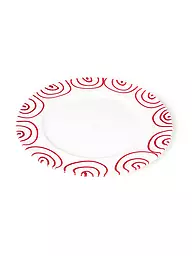GMUNDNER KERAMIK | Plato de carne Gourmet "Gris Flameado" 27cm | Rojo