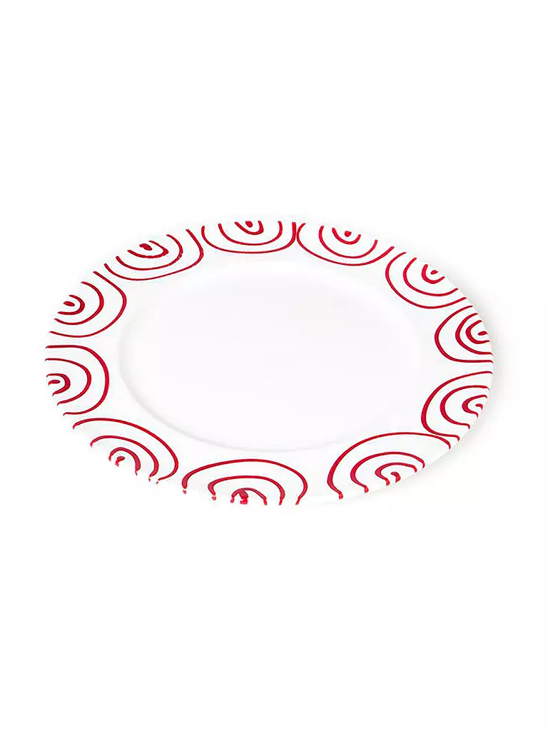 GMUNDNER KERAMIK | Plato para carne Gourmet "Rojo Flameado" 27cm | Rojo