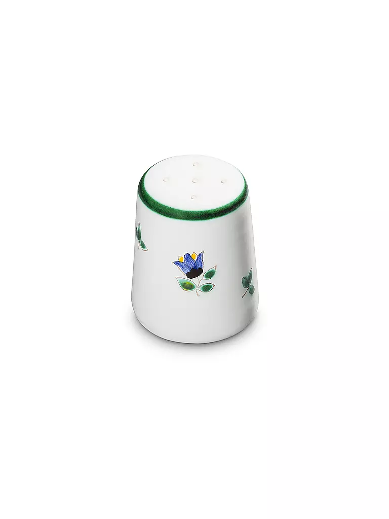 GMUNDNER KERAMIK | Salero de 7 cm recto con flores esparcidas | Multicolor
