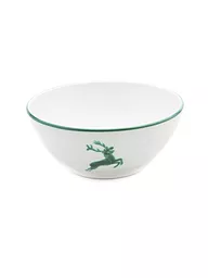 GMUNDNER KERAMIK | Schüssel rund "Grüner Hirsch" 20cm | Verde