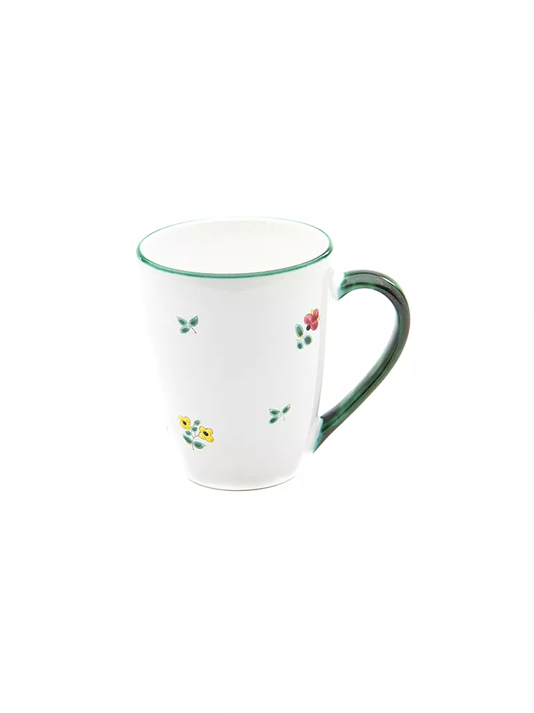 GMUNDNER KERAMIK | Taza de desayuno "Streublumen" 0,3l | bunt