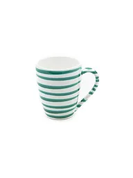 GMUNDNER KERAMIK | Taza de desayuno "Verde Flameado" 0,3l | Verde