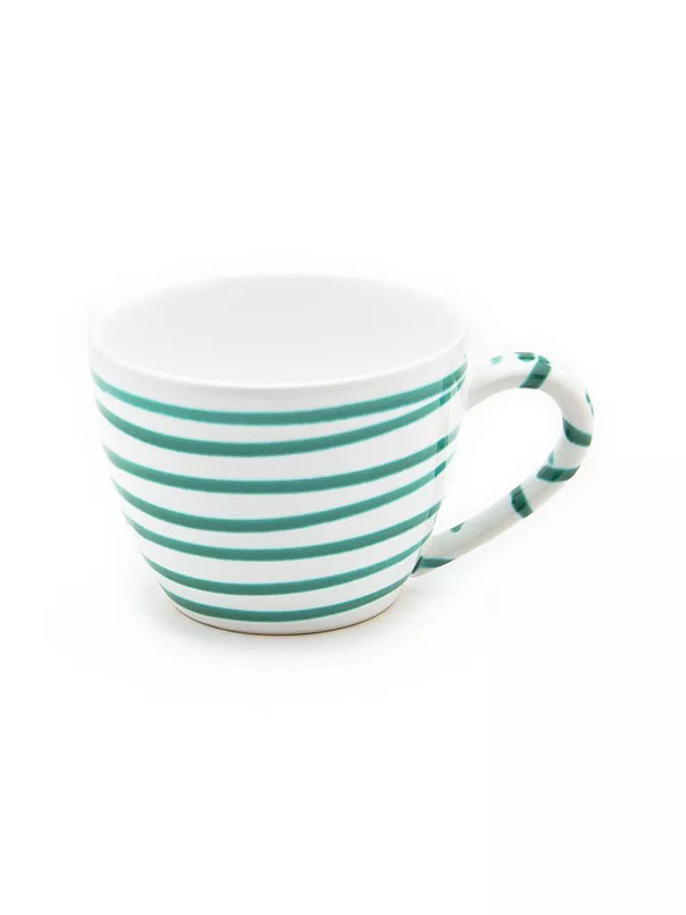 GMUNDNER KERAMIK | Taza de té Maxima "Verde Flameado" 0,4 l | Verde