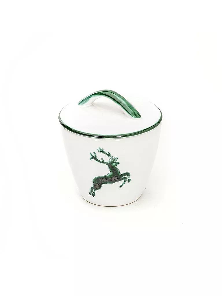 GMUNDNER KERAMIK | Zuccherero Gourmet "Ciervo Verde" 9cm | Verde