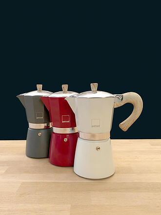 GNALI & ZANI | Cafetera exprés Venezia 6 tazas gris