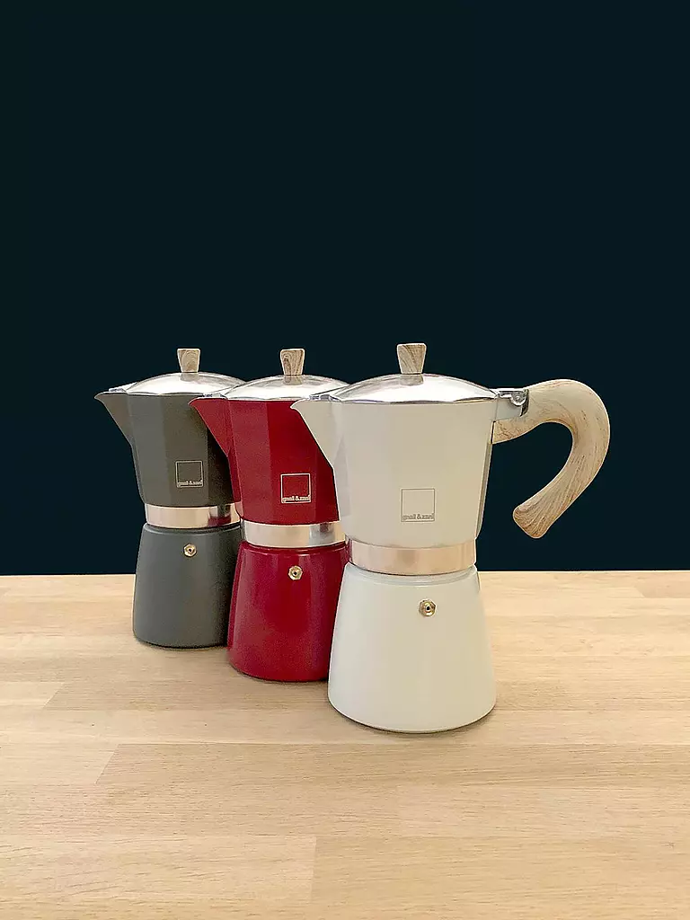 GNALI & ZANI | Cafetera espresso Venezia 6 tazas crema | Crema