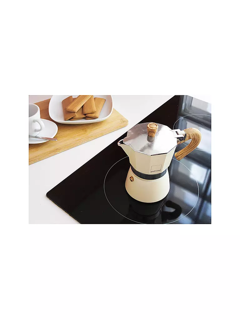 GNALI & ZANI | Cafetera exprés Venezia 3 tazas crema | Crema