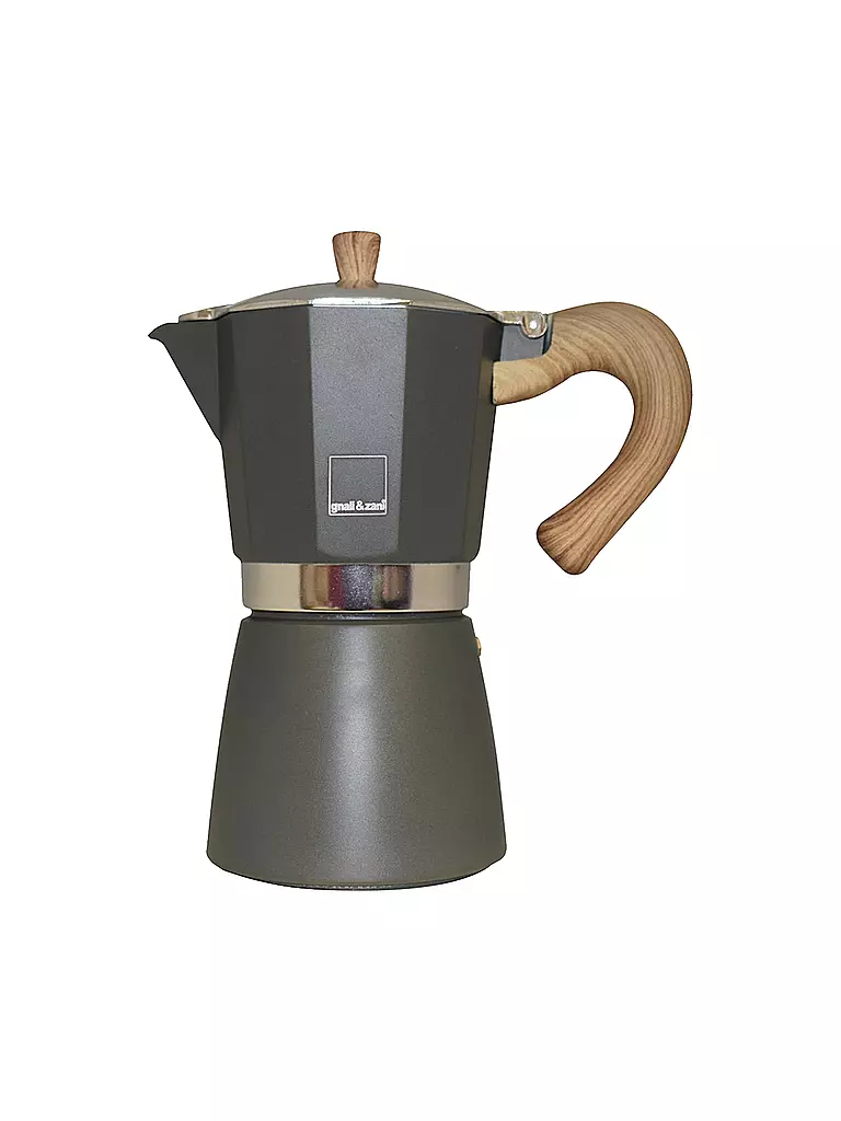 GNALI & ZANI | Cafetera exprés Venezia 3 tazas gris | grau