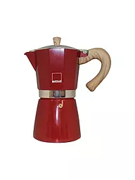 GNALI & ZANI | Cafetera exprés VENEZIA 6 tazas verde esmeralda | Rojo