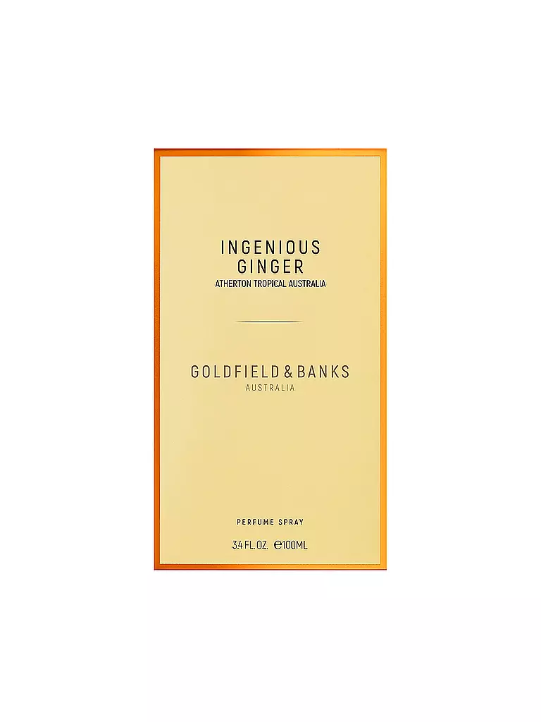 GOLDFIELD&BANKS | Ingeniour Ginger Eau de Parfum 100ml | Sin color