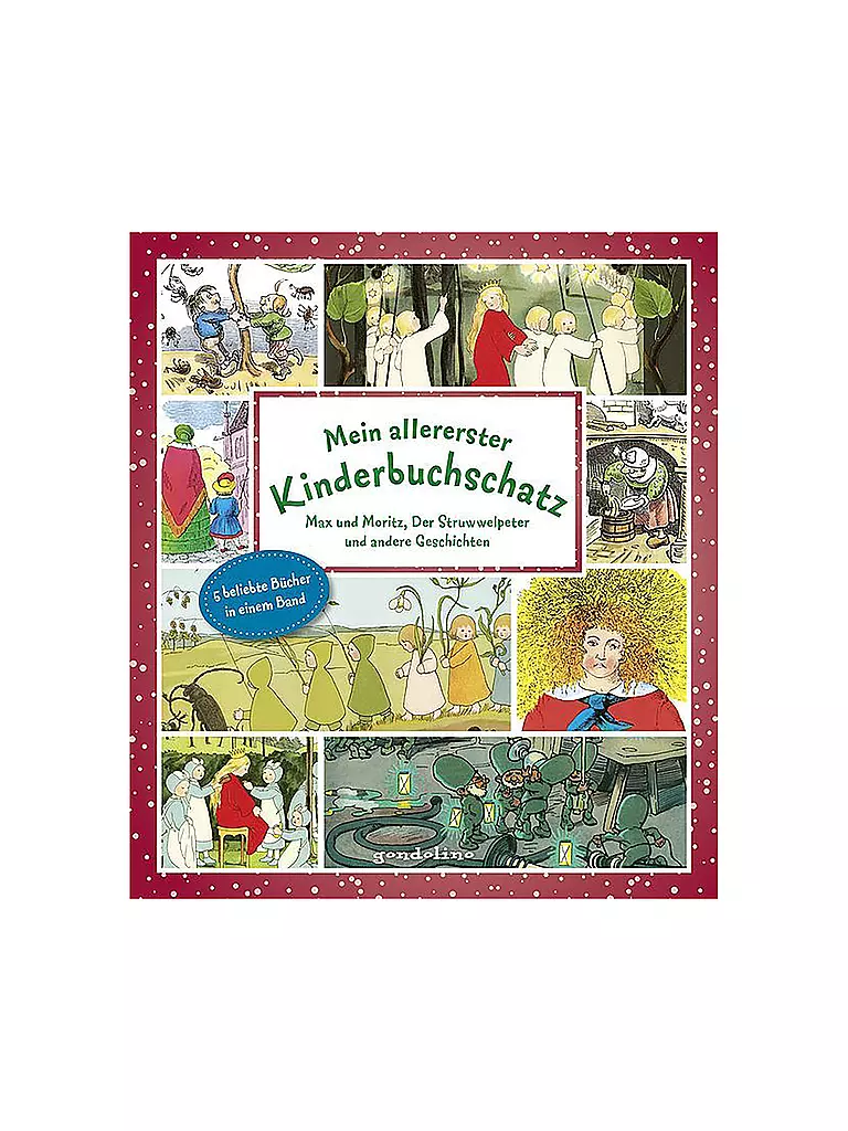 GONDOLINO | Libro - Max und Moritz, Der Struwwelpeter y otras historias | Sin color