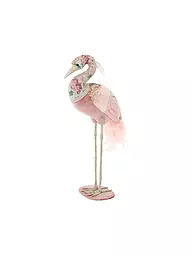 GOODWILL | Figura decorativa Paradise Crane 62cm rosa/azul | Rosa