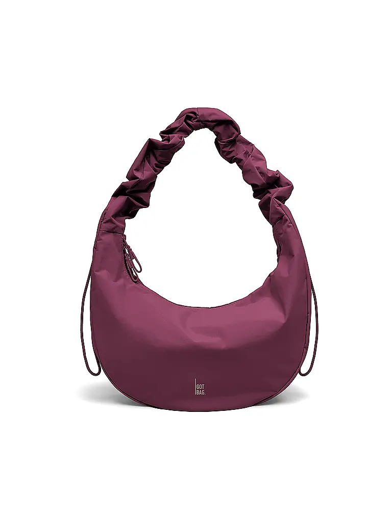 GOT BAG | Bolso - Bandolera MOON BAG RUFFLE | Rojo oscuro