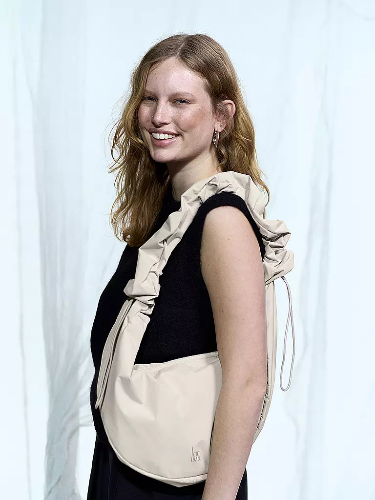 GOT BAG | Bolso - Bandolera MOON BAG RUFFLE | Beige