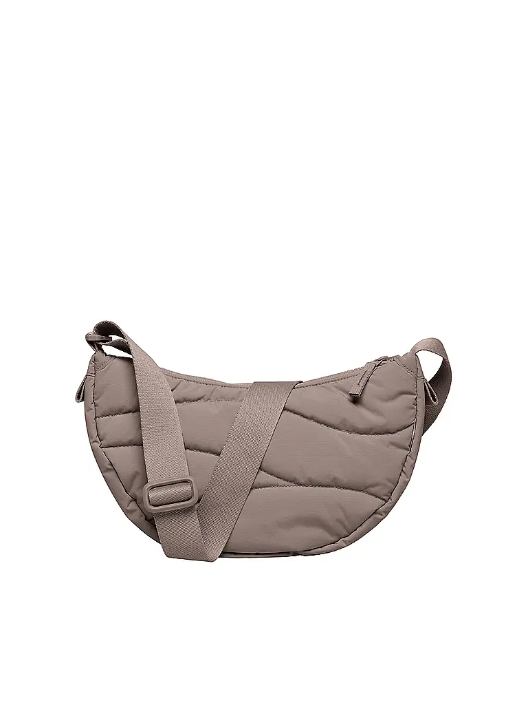 GOT BAG | Bolso - Bolso bandolera WAVY PUFFER MOON BAG | Marrón claro