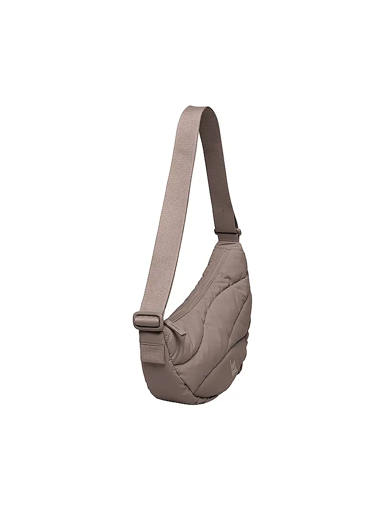 GOT BAG | Bolso - Bolso bandolera WAVY PUFFER MOON BAG | Marrón claro