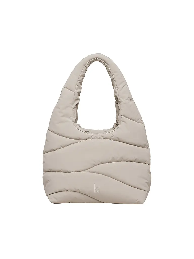 GOT BAG | Bolso - Bolso de hombro WAVY PUFFER SHOULDER BAG | Crema