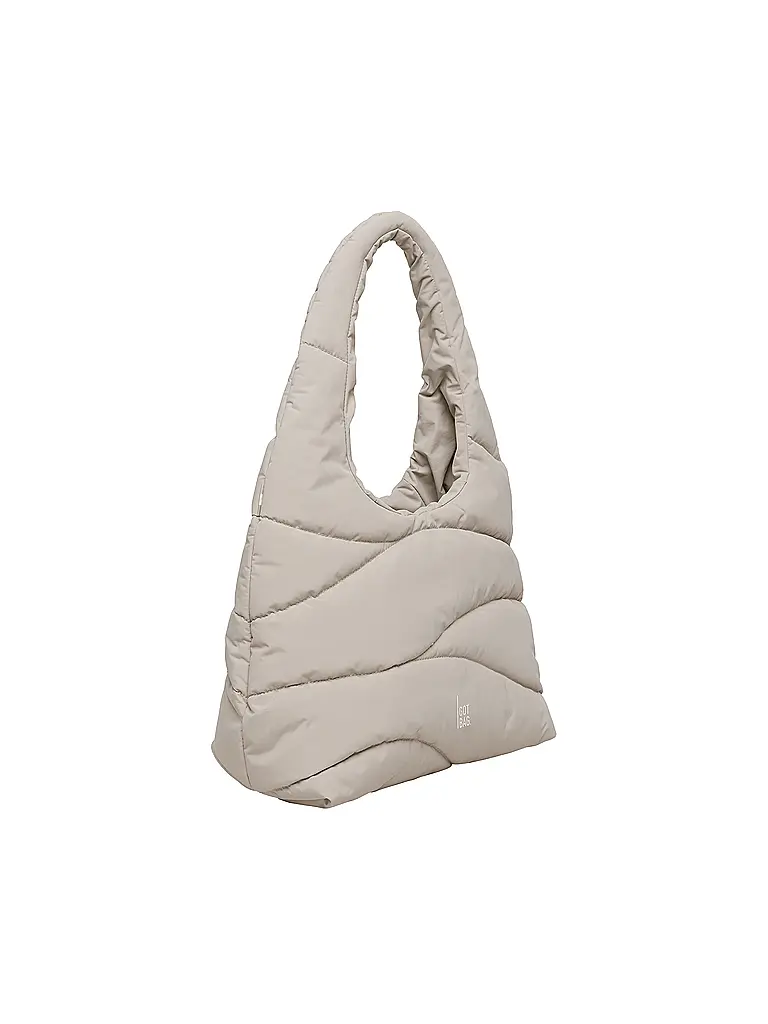 GOT BAG | Bolso - Bolso de hombro WAVY PUFFER SHOULDER BAG | Crema