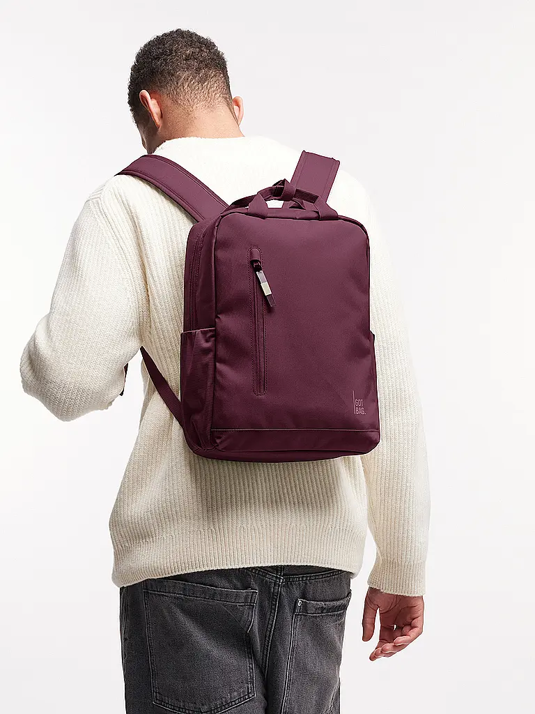 GOT BAG | Rucksack DAYPACK 2.0 MONOCHROME | Rojo oscuro
