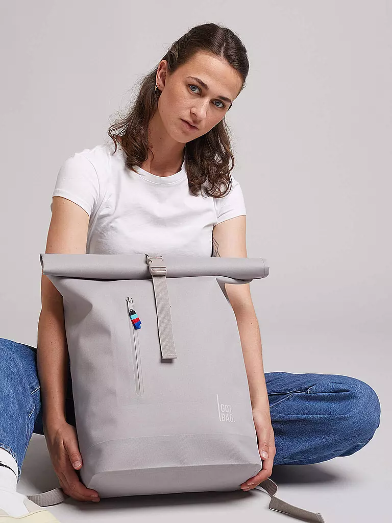 GOT BAG | Rucksack ROLLTOP LITE | Gris claro