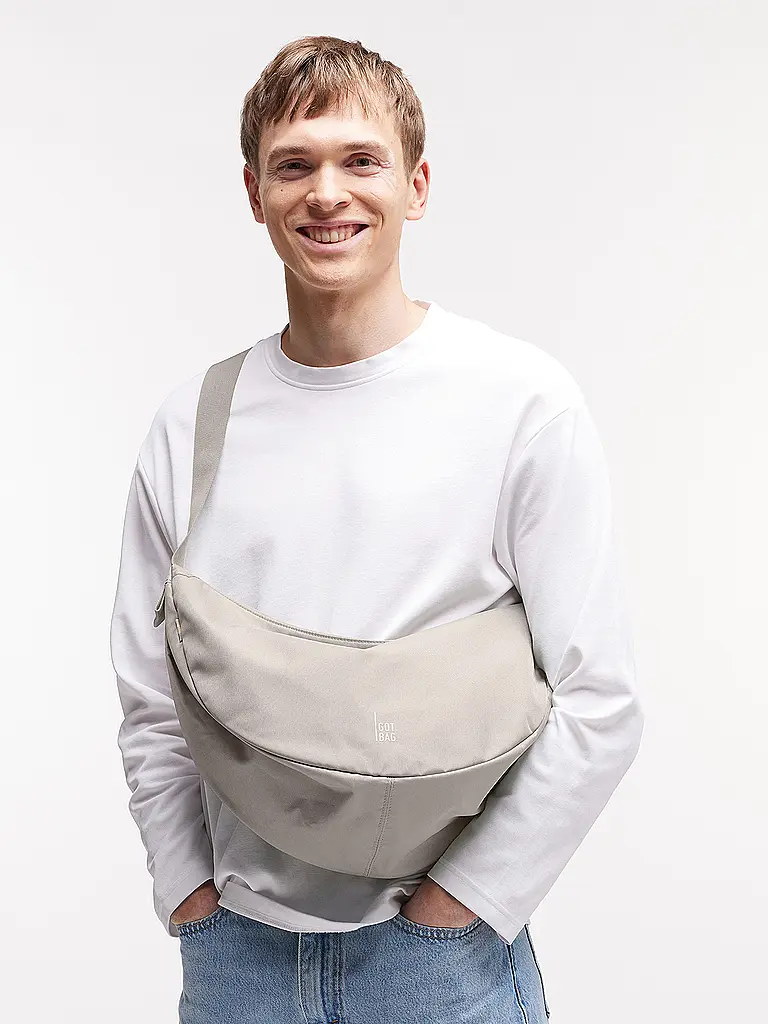 GOT BAG | Tasche - Umhängetasche MOON BAG Large | Marrón claro