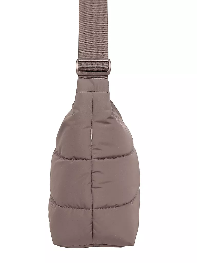 GOT BAG | Tasche - Umhängetasche PUFFER SQUARE BAG Large | Marrón claro