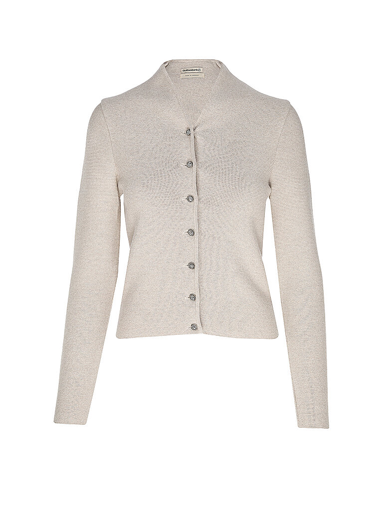 gottseidank Chaqueta de punto tradicional Slim Fit ANNA crema