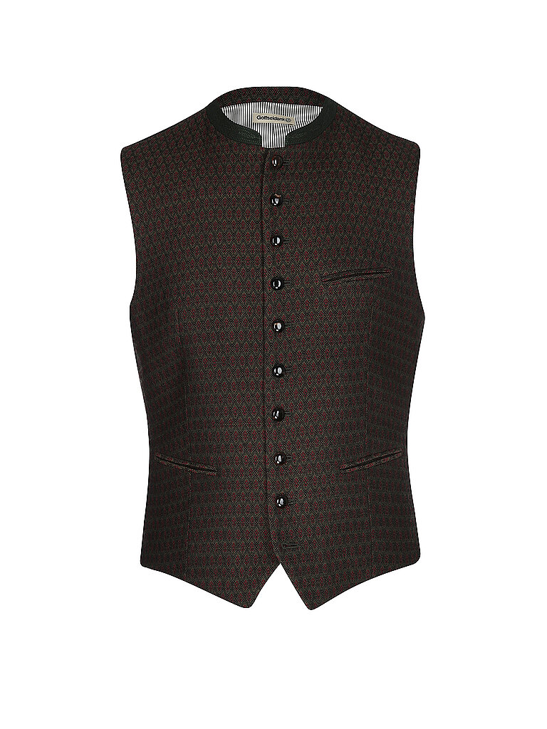 Chaleco tradicional KONSTANTIN verde oscuro 48