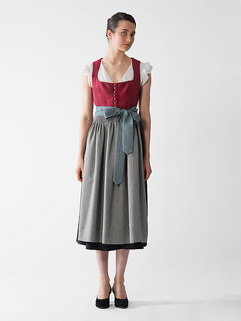 Gottseidank Dirndl MONIKA rojo 44